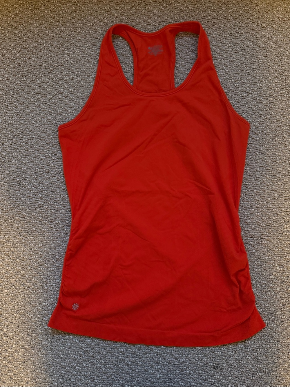 Athleta Racerback Athletic Tank Bundle 2 Pack Women’s Medium Red + White